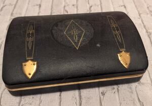 Vintage Shields Men's Accessory Jewelry Case Organizer